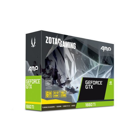 ZOTAC GAMING GeForce GTX 1660 Ti AMP 6GB GDDR6